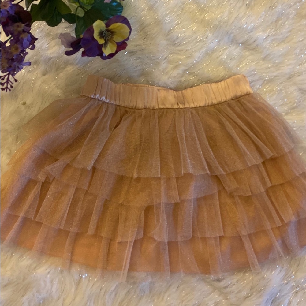 Pink Lace Skirt
